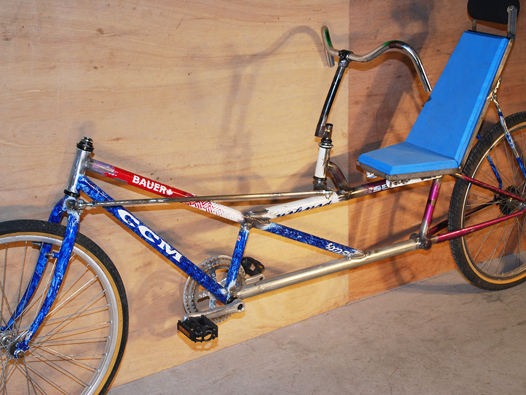 TourMaster Recumbent Bike - handlebars